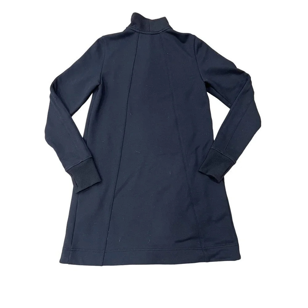 Athleta West Town Dress Black Sweatshirt 1/4 Zip with Pockets - Picture 4 of 7